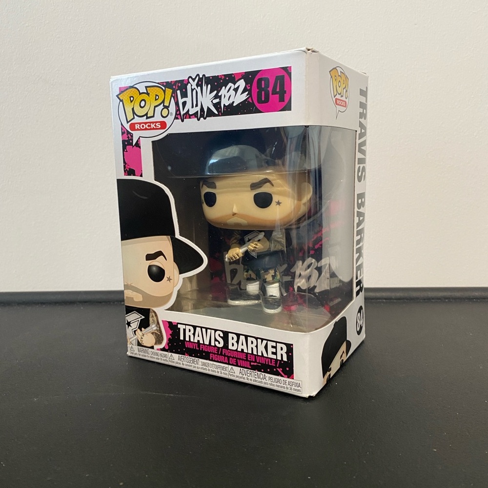 Funko Pop! Rocks Travis Barker Figure